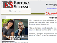 Tablet Screenshot of editorasucesso.com.br